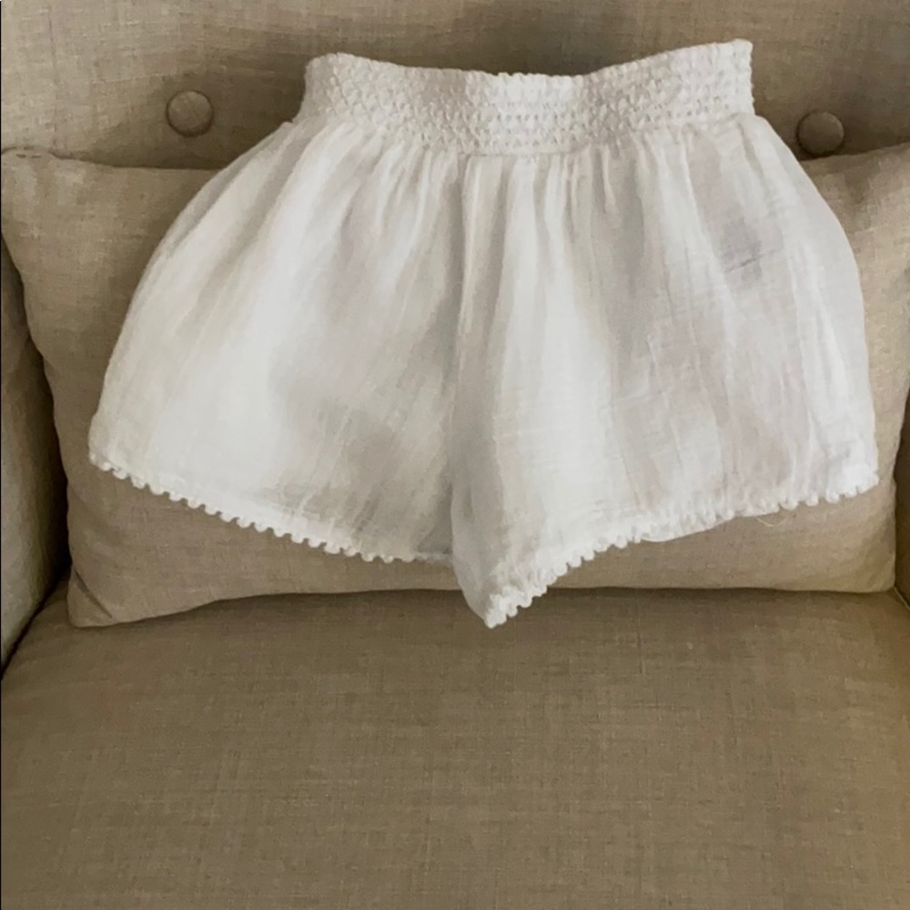 White lined shorts by Polo Ralph Lauren
